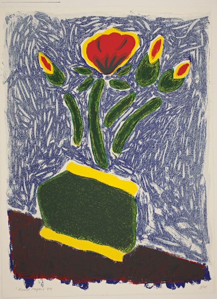 Zonder titel (uit de serie: 12 Zeefdrukken)